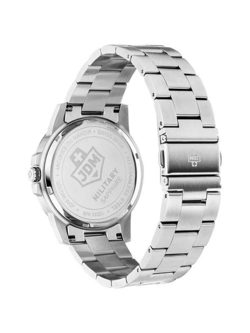 NWT Jdm Military Oscar Black Dial Men's Watch